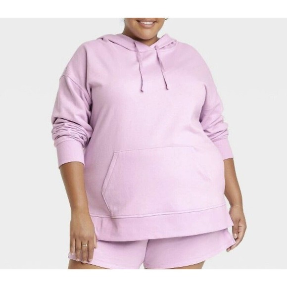 COPY - Ava & Viv Pullover Hoodie Hooded Sweatshirt Womens Plus Size 2X NWT Ligh… - Picture 1 of 4